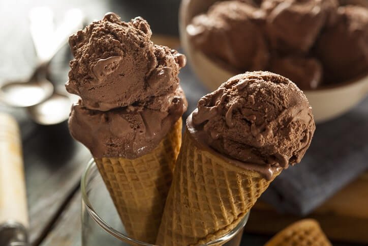 Who Invented Chocolate Ice Cream